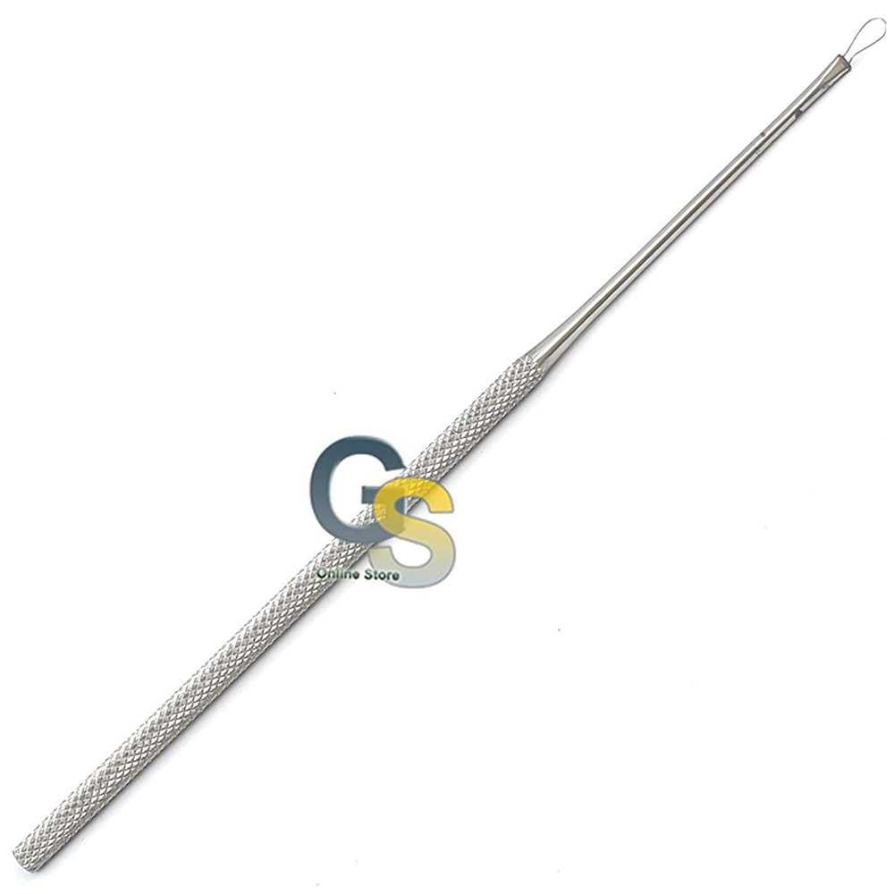 Billeau Ear Loop, Large #3, 4mmx7mm, 16cm/6.25" Stainless Steel by G.S Online Store