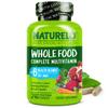 NATURELO Mens Multivitamins - Whole Food Multivitamin for Men with Vitamins, Minerals - 240 Vegetarian Capsules for Energy, Brain, Heart, Eye Health* view 1
