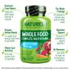 NATURELO Mens Multivitamins - Whole Food Multivitamin for Men with Vitamins, Minerals - 240 Vegetarian Capsules for Energy, Brain, Heart, Eye Health* view 4