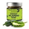 Butterfly Bakery of Vermont - Vermont Jalapeno Mustard, Gourmet Spicy Mustard Made with Vermont-Grown Green Jalapeos & Yellow and Brown Mustard Seeds - For Sandwiches, Burgers, & Hot Dogs, 8 oz view 1
