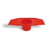 3M 16545-case Fire Barrier Cast-in Device Metal Deck Adaptor 3MDA, 3", Red (Pack of 12) view 2