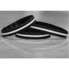 SayitBands 60 Adult and 40 Youth Thin Gray Line Wristbands view 2