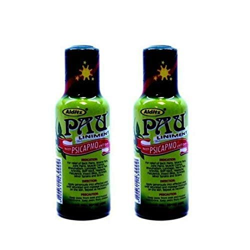 2 Pau Liniment with Psicapmo Extract 2 x 60ml (New Packaging)