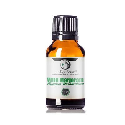 100% Pure Organic Wild Marjoram Essential Oil || Spain - (15 ml with Euro Dropper)