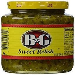 B&G Sweet Relish 10 Oz. Pack Of 3.