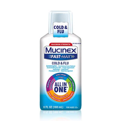 Mucinex Fast-Max Severe Cold Relief Liquid, 6 oz