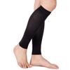TOFLY Calf Compression Sleeve for Men & Women, 1 Pair, Footless Compression Socks 20-30mmHg for Leg Support, Shin Splint, Pain Relief, Swelling, Varicose Veins, Maternity, Nursing, Travel, Black L view 2