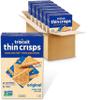 Triscuit Thin Crisps Original Whole Grain Wheat Crackers, Vegan Snacks, Bulk Snack Crackers, 6 - 7.1 oz Boxes view 1