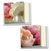 The Best Card Company - 12 Assorted Blank Note Cards (4 x 5.12 Inch) - Boxed All Occasion Notecards Bulk (2 Designs, 6 Each) - Peony Passion MQ4606OCB-B6x2-NB view 1
