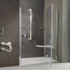 Ponte Giulio USA Contractor Series Grab Bar, 24" L, White view 3
