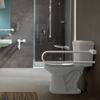 Ponte Giulio USA Contractor Series Grab Bar, 24" L, White view 4
