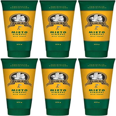 AURAN ISO Mustard mild mieto 275g SET OF SIX (6)