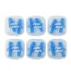 Every Cares Silicone Swimming Earplugs for Adult, 6 Pairs, Comfortable, Waterproof, Ear Plugs for Swimming and Showering, with Case (Blue) view 1