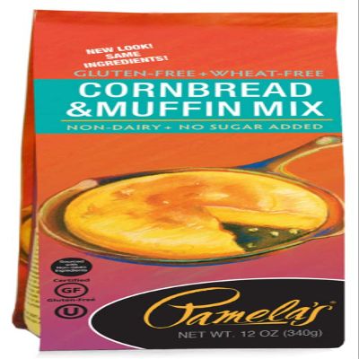 Pamela's Products Gluten Free Cornbread and Muffin Mix - 12 oz - 2PC