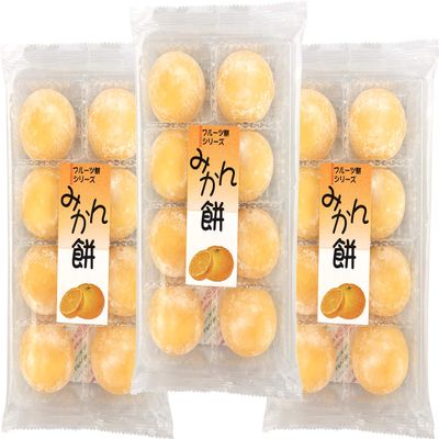 Fruits Mochi Daifuku Mikan 8.33oz/238g (3pack)