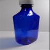 25 Lot Brand New Graduated Oval 12 Ounce Cobalt Blue RX Medicine Bottles w/Caps view 2