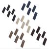 25-Pack Pant Waistband Extension - Adjustable Cotton Button (5 of Each: Black, Khaki, Navy Blue, Brown, Taupe Grey) - Instant Breathing Comfort, Fitting Pants view 1