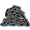 SayitBands 20 Adult and 80 Youth Thin White Line Wristbands view 1