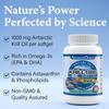 ADVANCED OMEGA Antarctic Krill Oil 1000mg, Contains Omega-3 Fatty Acid, EPA, DHA, Axtaxanthin and Phospholipids (60 Count) view 2