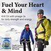 ADVANCED OMEGA Antarctic Krill Oil 1000mg, Contains Omega-3 Fatty Acid, EPA, DHA, Axtaxanthin and Phospholipids (60 Count) view 4