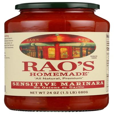 Rao's Homemade All Natural Marinara Sauce Sensitive Formula -- 24 oz - 2PC