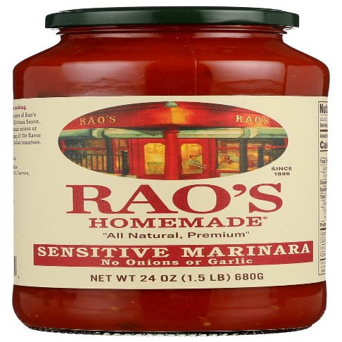 Rao's Homemade All Natural Marinara Sauce Sensitive Formula -- 24 oz - 2PC