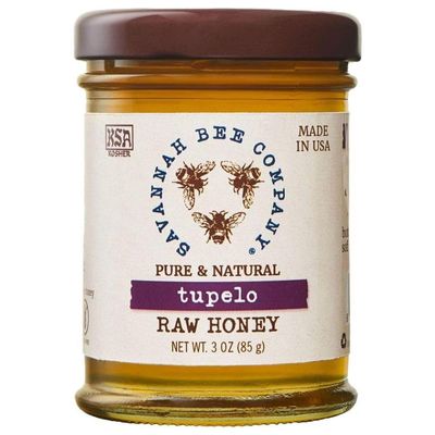Savannah Bee Company Tupelo Honey - Pure, Natural, Raw Honey - 3 Oz