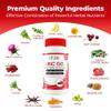 #1 URIC GO Uric Acid Cleanse Support Supplement for G.O.U.T - Natural Kidney Cleanse Detox Formula Chanca Piedra, Celery Seed, Tart Cherry, Cranberry, Pomegranate, Turmeric, Vegan Non-GMO 60 Capsules view 3