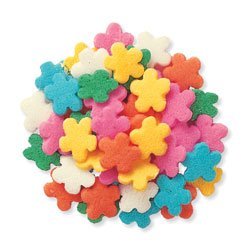 CakeSupplyShop Pastel Daisy Edible Sugar Sprinkles for Cakes and Cupcakes 4 oz