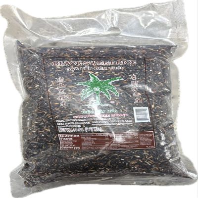 5 LB Coconut Tree Brand Black Sweet Rice, Pack of 1