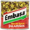 EMBASA Nacho Sliced Jalapeo Peppers, 26 Oz Can view 1