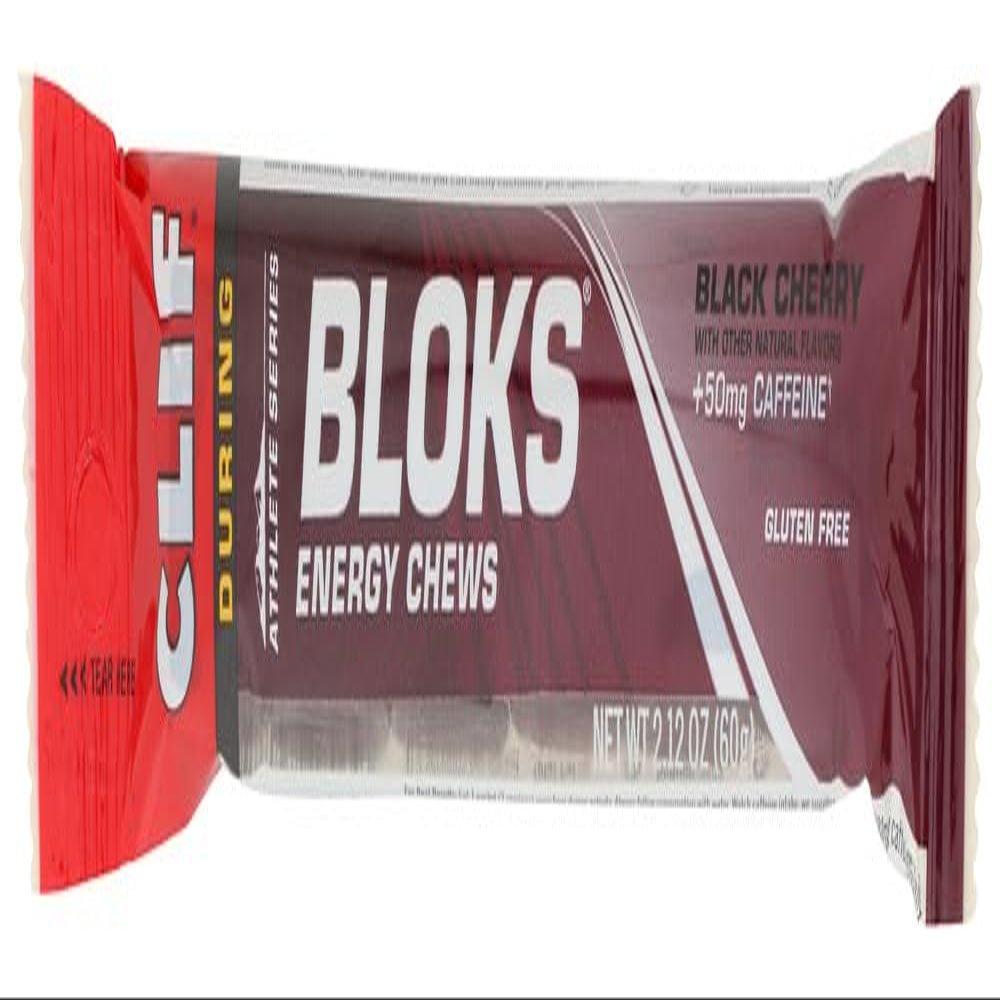 Clif Bar Clif Shot Bloks, Organic Black Cherry, 18 Count
