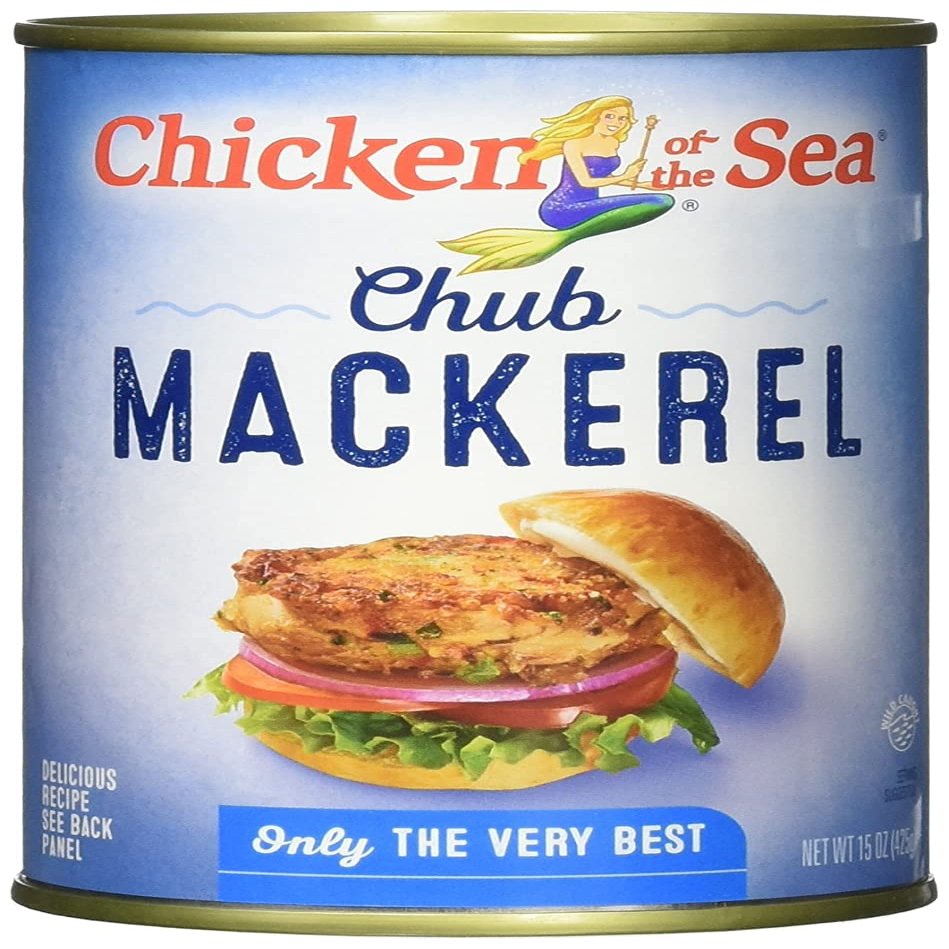 Chicken of the Sea Chub Mackerel-15 oz (6 Packs)