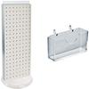Azar Displays 700505-WHT 700505-WHTCounter Gift Card Holder (20 Pockets) WHT, White view 1