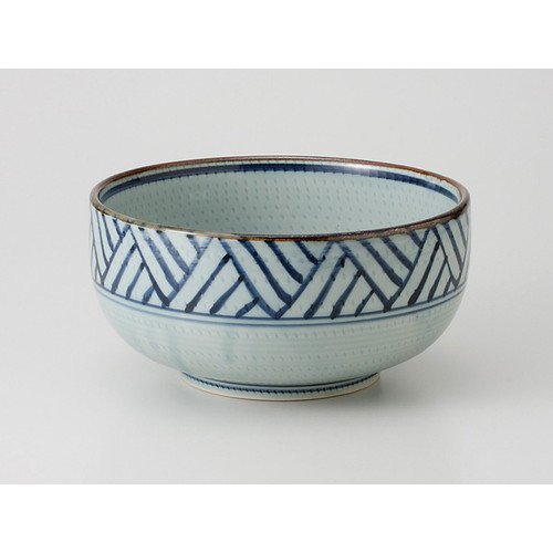  Hand Held Ajiro 6.0 Ball [7.1 x 3.7 inches (18 x 9.5 cm), 20.6 oz (913 g), [Restaurant] Inn, Udon, Soba, Ramen, Japanese Tableware, Restaurant, Commercial Use]