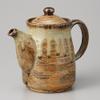 Ash Glaze Large Pot with Ami, 28.3 fl oz (840 cc), 21.3 oz (600 g), Soup Sauce Pot, Restaurant, Commercial Use, view 1