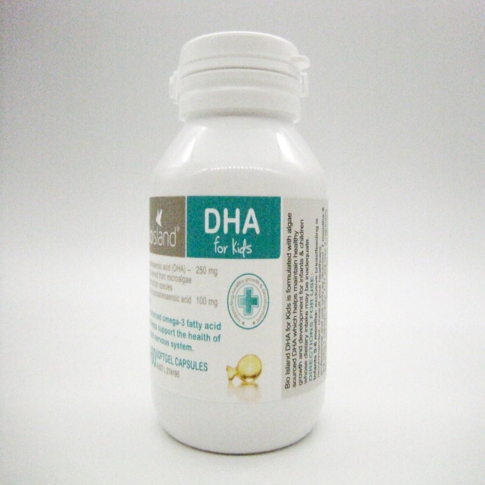 Bio Island DHA Kids 60 Capsules