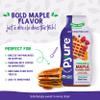 Pyure Organic Maple Flavored Syrup | Sugar-Free Maple Syrup for Pancakes, Waffles, Keto Desserts | 2g Net Carbs, Gluten-Free, Vegan, Plant-Based, Non-GMO, Diabetic Friendly | 14 oz Bottle view 3