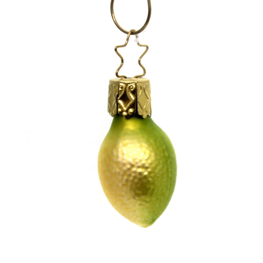 Inge Glas Inge Fruit Glass Banana Pear Orange Grapes Lemon 119009S Lemon