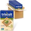 Triscuit Dill, Sea Salt & Olive Oil Whole Grain Wheat Crackers, Lunch Snacks, Bulk Snack Crackers, 6 - 8.5 oz Boxes view 1