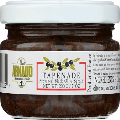 ARNAUD Black Olive Tapenade, 7 OZ