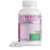 Bronson Ultra Biotin 10,000 Mcg Hair Skin and Nails Supplement, Non-GMO, 120 Vegetarian Capsules view 1