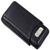 Visol Personalized Leather 3 Finger Cigar Case with Engraved Plate view 2