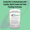 SolCarb Unflavored Carbohydrate Powder Supplement 454g Can 6-pack | Easily Mixes into Liquids and Foods, Lactose-Free, Gluten-Free by Medica Nutrition view 2