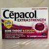 Cepacol Extra Strength Sore Throat & Cough Relief Lozenges, 16 Count, Mixed Berry Flavor, Maximum Numbing, Fast Acting Relieves Sore Throat Pain, and Quiets Cough (Pack of 12) view 1