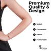 Smarter LifeStyle Elegant Copper Magnetic Bracelets (2 Pack) for Women and Men, Copper Jewelry view 4