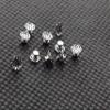 30 Pcs New Dental Lingual Buttons Hollow Base Orthodontic Materials view 2