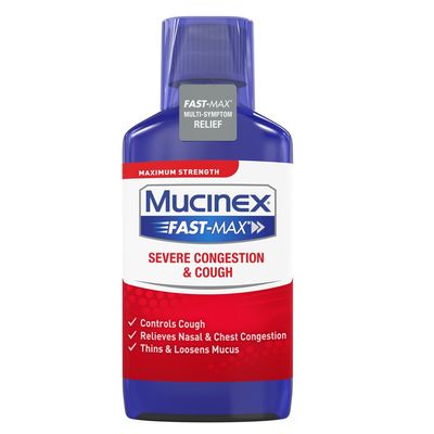 Mucinex Fast-Max Severe Congestion & Cough Liquid, 6 Ounce
