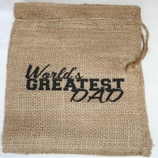 World's Greatest Dad Gift Bag (Pecan Caramel Clusters - Milk Chocolate)