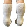 Bariatric Sock for Extreme Lymphedema Calf stretches to 30" (Black) view 2